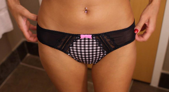 Breanne Benson changing panties to something more seductive